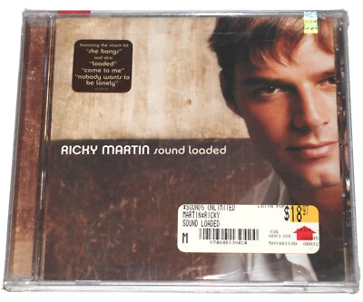 Ricky Martin - Sound Loaded (CD 2000) NEW SEALED Foto 1 de 3