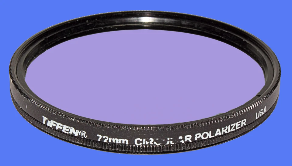 Tiffen 72mm Circular Polarizer 35mm Camera Glass Fliter EX-Near-Mint Condition - Image 1 of 1