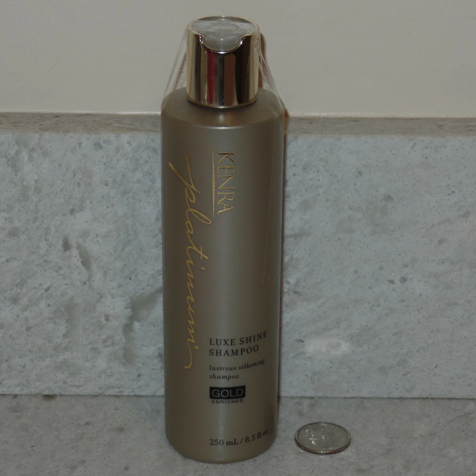 Kenra Platinum Luxe Shine Shampoo Gold 250ml 8.5oz Fast Ship