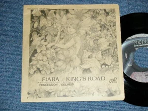 PROSESSION / DELIRIUM Japan 1987 7SSY-16 PROMO ONLY 7"45 FIABA / KING'S ROAD - Picture 1 of 6