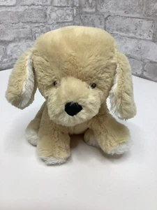 Carters Tan White Cream Golden Retriever Yellow Lab Puppy Dog Plush Baby Rare 7” - Picture 1 of 8