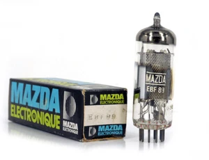 EBF89/6DC8 MAZDA NOS Röhre Ventillampe TSF Ventilventil Ventil - Bild 1 von 1