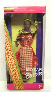 NEW 1993 DOLLS OF THE WORLD COLLECTION - KENYAN BARBIE - Picture 1 of 3