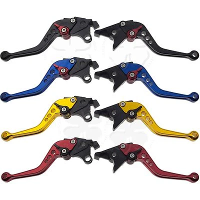 CNC Shorty Brake & Clutch Levers VAR For Suzuki GSXR 1300 Busa 99+ Handle Hand - Imagem 1 de 2