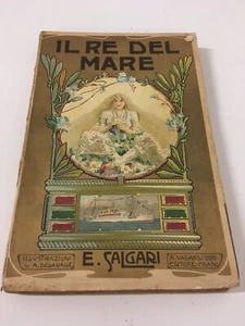 IL RE DEL MARE E. Salgari Vallardi 1931 disegni di A. Della Valle - Picture 1 of 6