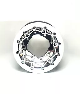 YFZ 450 450R Front Rear Wheels Beadlock 10x5 10x8 Crusher Alba Racing PW41 - Picture 1 of 6