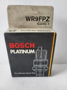 BOSCH PLATINUM WR9FPZ SPARK PLUG SET OF 4 {REPLACES WR8FP24} - Bild 1 von 2