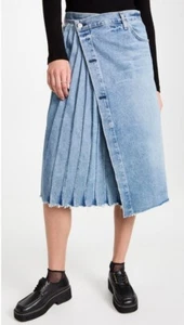 $298 NEW! NWT CITIZENS OF HUMANITY Kellen Rework Skirt In Tryst Size 27 COH - Picture 1 of 5