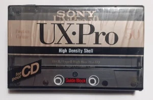 MUSICASSETTA MC TAPE VINTAGE NUOVA SIGILLATA SONY UX-PRO 50 (Made France) - Picture 1 of 6