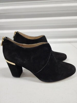  Женские сапоги Adrienne Vittadini Midge черные на танкетке на каблуке размер 8 - Изображение 1 из 4