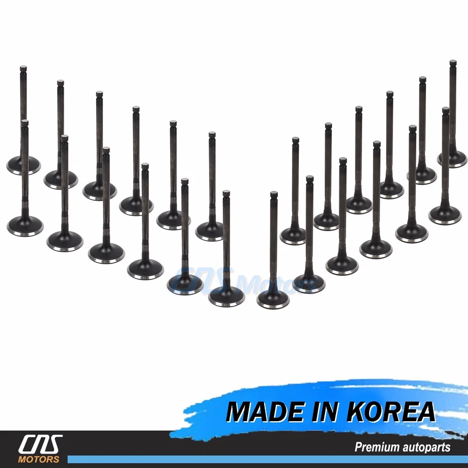 Intake & Exhaust Valve Kit for 01-06 XG350 Santa Fe Amanti Sedona Sorento 3.5L - Изображение 1 из 3