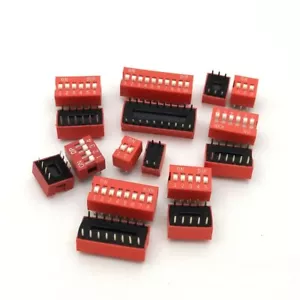 1-5x DIP Schalter Printschalter Switch Kodierschalter 1 2 3 4 5 6 7 8 9 10 12pin - Bild 1 von 2
