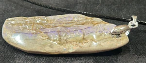 Andamooka painted lady opal pendant 51 carat. - Picture 1 of 4