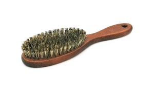 Haarbürste Buche Wildschweinborste - oval, groß, weich - Bild 1 von 2