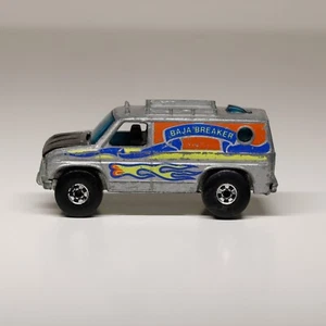 Hot Wheels Baja Breaker Van Silver #2022 Hong Kong Blackwalls - Picture 1 of 6
