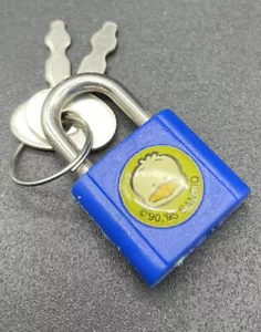 Vintage Sanrio Ahiru No Pekkle 1995 Mini Pod Lock Schloss #MG - Bild 1 von 2