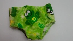 Ropa interior para muñeca de 18" se adapta a muñeca American Girl ranas verdes - Imagen 1 de 3