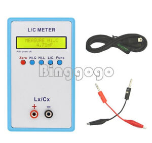 Handheld Capacitance Inductance L/C Meter LCR LC200A Multimeter Electric Bridge