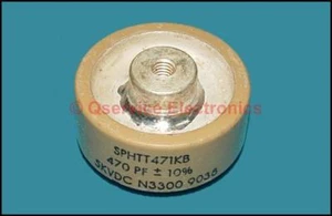 HEC SPHTT471KB Hochvolt Türknauf Kondensator 470 pF 5,0 KV - Bild 1 von 2