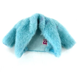 Barbie Moda Ave Chaqueta de Piel Sintética Solo Azul Claro Sin Muñeca COMO ESTÁ - Imagen 1 de 9