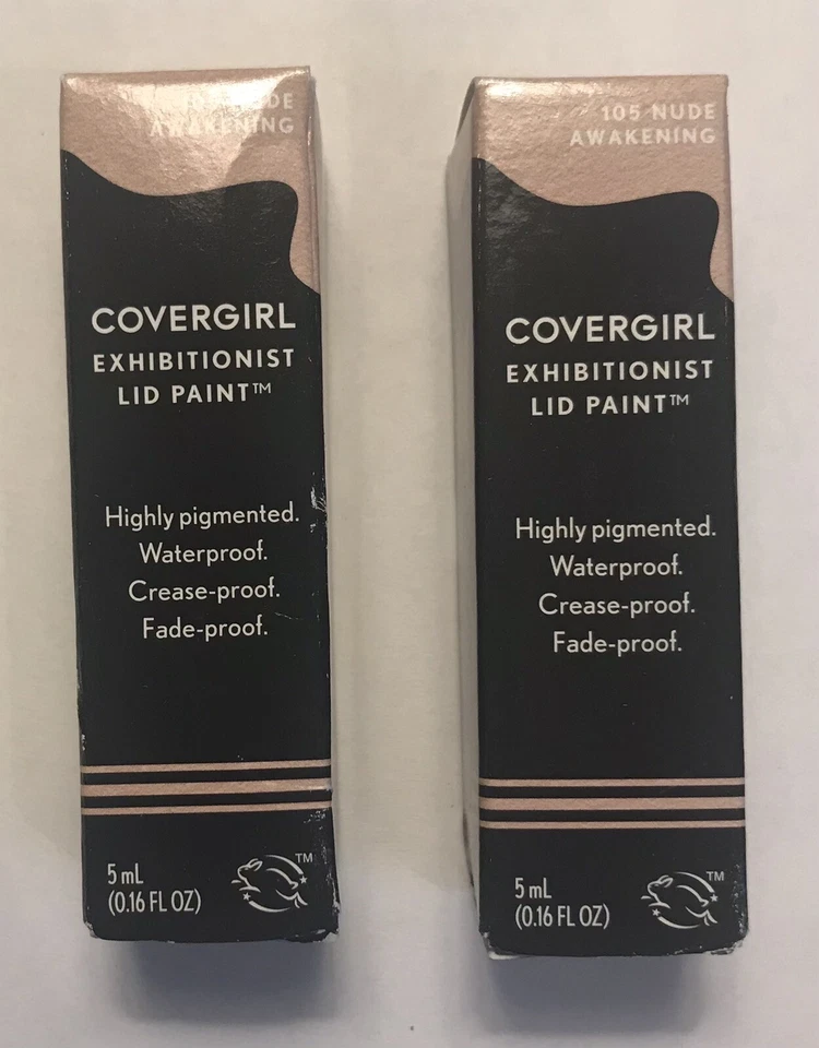 COVERGIRL Exhibitionist Lid Paint 105 Nude Awakening 5ml Waterproof