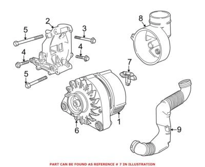 Genuine OEM Voltage Regulator For BMW 325Ci 325i 325xi 330Ci 330i 330xi 525i - Image 1 of 2
