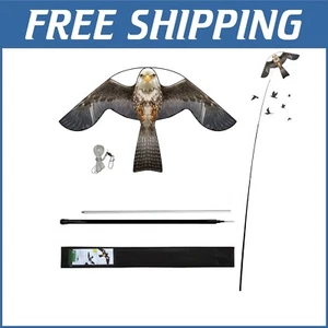 Durable 54" Bird Deterrent Kite with Sturdy Pole - Ideal for Crop Protection - Picture 1 of 9