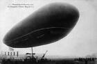 Dirigible 'Cl?Ment Bayard' During Manoeuvres Of Picardy With Parti - Old Photo