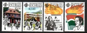 SEYCHELLS MNH 1989 SG742-5 Partito Popolare Unito - Foto 1 di 1