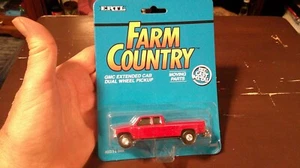 1994 Ertl Farm Country GMC Extended Cab Duel Wheel Pickup Truck Red #O - Picture 1 of 6