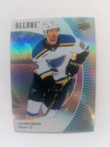 Traiding card JORDAN KYROU ST. LOUIS BLUES 2023/24 ALLURE HOCKEY NR. 26 - Bild 1 von 2
