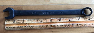 WILLIAMS USA SATIN BLACK BX0E-20 5/8" COMBO COMBINATION BOX OPEN 12 PT WRENCH  - Bild 1 von 2