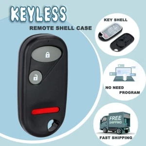 New Replacement Remote Keyless Fob Case Shell 3 Buttons for Honda OUCG8D-344H-A - Picture 1 of 4