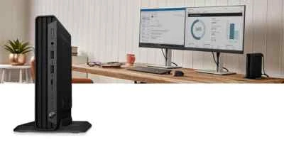 HP Elite Mini 805 G8 Desktop Computer - AMD Ryzen 5 PRO 5600GE - 16 GB - 512 GB - Image 1 of 4