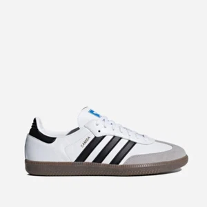 adidas Samba OG Unisex Originals Shoes Trainers UK Size 3 - 7 White Black