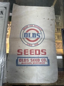 Olds Seed Company Small Seeds Sack - Picture 1 of 9