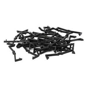 32PCS Plastic Retaining Clips Peg Board Locks Hook For Garage Organization S8 - Picture 1 of 9
