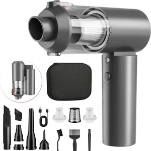 90° Foldable Car Vacuum Portable Cordless 16000PA Suction, 4-in-1 Mini Vacuum... - Picture 1 of 9