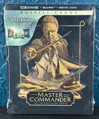 Master and Commander: Far Side of the World (4K UHD, Blu-ray, Digital) Steelbook - Image 1 of 4