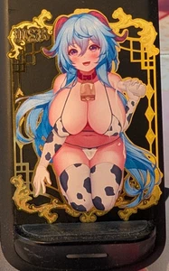 Ganyu Genshin Impact #61/200 Waifu Premium Metal Card Anime Goddess Story - Bild 1 von 2