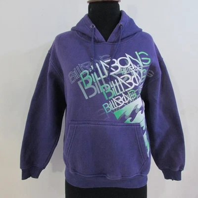 BILLA BONG Mujer Algodón/Poliéster Sudaderas con Capucha Pecho 42/44 UK14/16 SKU Y07153 Foto 1 de 4
