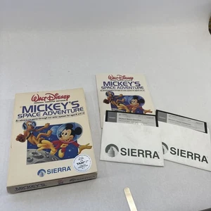 Topolino Avventura Spaziale Sierra Walt Disney Tandy 1000/1200 IBM Videogioco PC - Foto 1 di 16