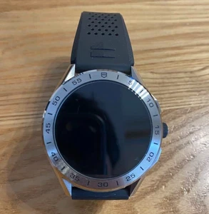 TAG Heuer Connected Calibre E3 SBG8A Smartwatch 45mm schwarz Kautschukarmband OVP - Bild 1 von 10