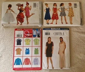 4× 1980's/90's BUTTERICK ADULTS/KIDS SEWING PATTERNS - Picture 1 of 9