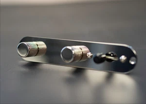 ObsidianWire 3-Wege für Tele Loaded Control Plate - Chrom - Bild 1 von 5