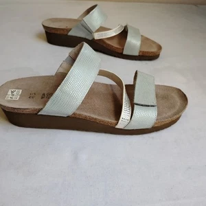 Naot Sandals 42 Embellished Leather Cork Comfort Adjustable Beach Resort - Picture 1 of 14