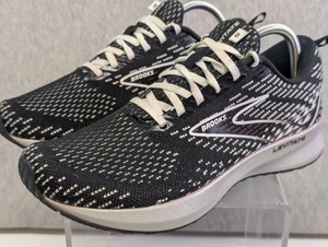 Brooks Levitate 5 Womens Black White Athletic Running Shoes Sneakers Size 9.5 B - Picture 1 of 11