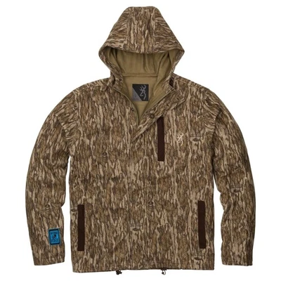 Chaqueta Browning Hydro-Fleece - Para Hombre, Mossy O Bottomland, Grande, 3041211903 Foto 1 de 3
