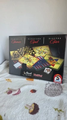 Classic Games Schmidt 70 Games KNIFFEL Compendium Chess Draughts Backgammon New - Image 1 of 4
