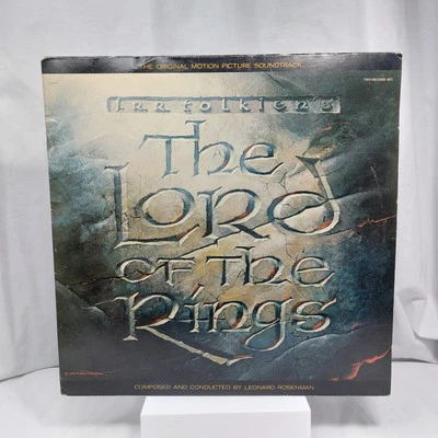 The Lord Of The Rings 1978 Movie Soundtrack OST Vinyl JRR Tolkien 2 LP Good - Image 1 of 4